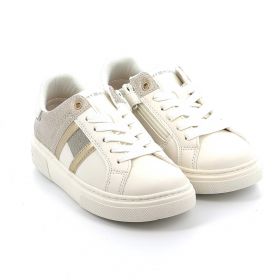 Παιδικό Χαμηλό Casual για Κορίτσι Tommy Hilfiger Flag Low Cut Lace-up Sneaker Ανατομικό Χρώματος Λευκό T3A9-33202-1439