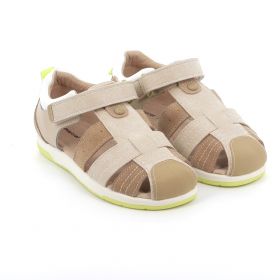 Children's Closed Pedile for Mayoral Boy Color Ecru 24-45585-047