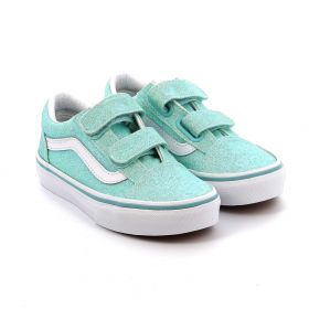 Παιδικό Χαμηλό Casual για Κορίτσι Vans Old Skool V Χρώματος Μέντα Μπλε VN0A38HDO331
