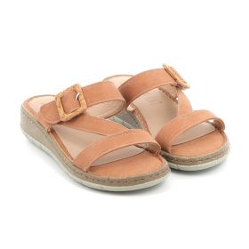 Women's Comfort Pantafla Parex Anatomic Color Brown NUDE 12129046. NU