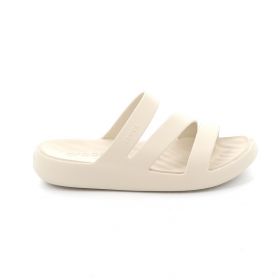 Γυναικεία Σαγιονάρα  Crocs Getaway Strappy Ανατομικό Χρώματος Μπεζ 209587-160