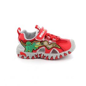 Παιδικό Κλειστό Πέδιλο για Αγόρι Bull Boys με Φωτάκι Χρώματος Κόκκινο DNCL4533-RS01