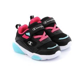 Παιδικό Αθλητικό Παπούτσι για Κορίτσι Champion Wave G Ps Low Cut Shoe με Φωτάκια  Χρώματος Μαύρο S32781-KK006