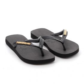 Γυναικεία Σαγιονάρα Havaianas Embellished Χρώματος Μαύρο 4127244-1069