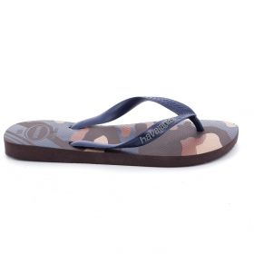 Ανδρική Σαγιονάρα Havaianas Print Men Χρώματος Καφέ 4141398-0727