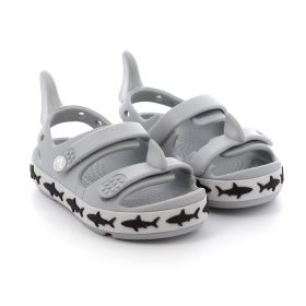 Children's Pedile for Crocs Crocband Cruiser Shark Sandal T Color Grey 210031-007