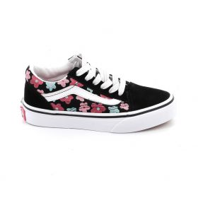 Παιδικό Χαμηλό Casual για Κορίτσι Vans Old Skool Glitter Flower Power Χρώματος Μαύρο VN000CYVBS51