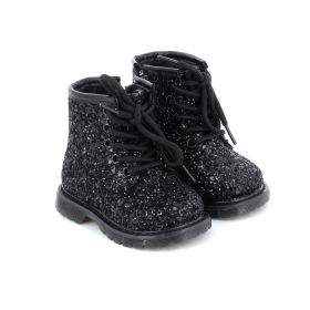 Children's Boot for Girl Serafino Color Black 20323-A