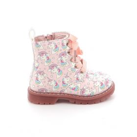 Baby Boot for Girl Bubble Kids Unicorn Color Pink C1156S