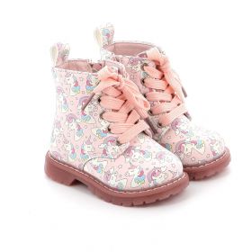 Baby Boot for Girl Bubble Kids Unicorn Color Pink C1156S