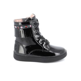 Kids Boot for Girl Lelli Kelly Frangetta Mix Color Black LKHF4364-NE01