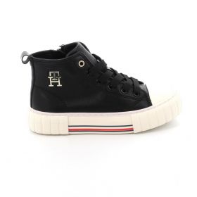 Παιδικό Μποτάκι για Κορίτσι Tommy Hilfiger Χρώματος Μαύρο T3A9-33544-1351