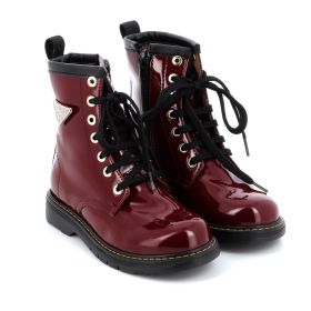 Kids Boot for Girl Scarpy Color Bordeaux X24-45