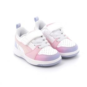 Children's Sports Shoe for Girl Puma Puma Rebound V6 Lo Color White 400595-01