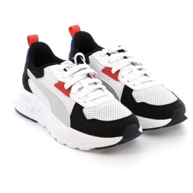 Children's Sports Shoe for Boy Puma Trinity Lite Mid 90s Jr Color White 400659-01