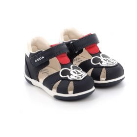 Παιδικό Κλειστό Πέδιλο για Αγόρι Geox Mickey Mouse Ανατομικό Χρώματος Μπλε B556ED 08554 C0735