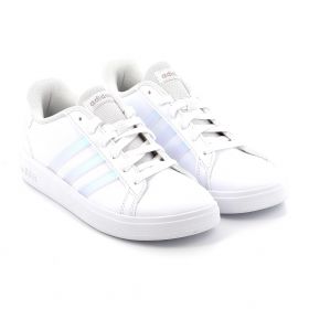 Children's Sports Shoe for Girl Adidas Grand Court Lifestyle Color White GY2326