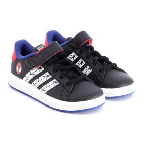 Παιδικό Αθλητικό Παπούτσι για Αγόρι Adidas Grand Court Spiderman Χρώματος Μαύρο JS0742