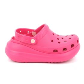 Γυναικείο Σαμπό Crocs Crush Clog Ανατομικό Χρώματος Φούξια 207521-6ZQ