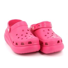 Γυναικείο Σαμπό Crocs Crush Clog Ανατομικό Χρώματος Φούξια 207521-6ZQ