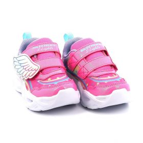 Children's Sports Shoe for Girl Skechers with Lights of Color Rose 303718N-PKMT