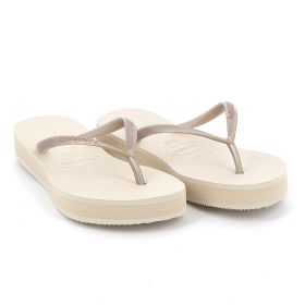 Γυναικεία Σαγιονάρα Havaianas Slim Flatform Χρώματος Μπεζ 4144537-0121