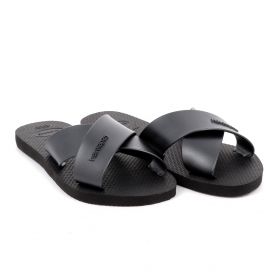 Γυναικεία Σαγιονάρα Havaianas Aqua Χρώματος Μαύρο 4148866-0090