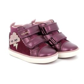 Παιδικό Μποτάκι για Κορίτσι Geox Ανατομικό Χρώματος Μωβ B561MD 022NF C8016