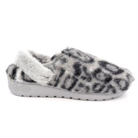 Γυναικεία Παντόφλα Parex Χρώματος Γκρι Λεοπάρ 10132115.GR