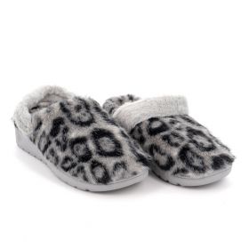 Γυναικεία Παντόφλα Parex Χρώματος Γκρι Λεοπάρ 10132115.GR