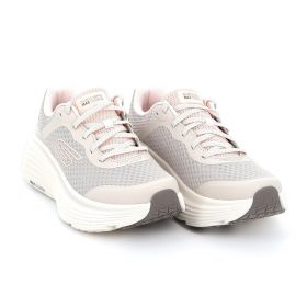 Γυναικείο Αθλητικό Παπούτσι Skechers Max Cushioning Endeavour Χρώματος Μπεζ 129470-NAT