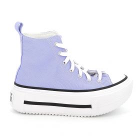 Παιδικό Μποτάκι για Κορίτσι Converse All Star Ctas Lift Double Stack Hi Χρώματος Μωβ A15865C