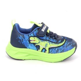 Παιδικό Αθλητικό Παπούτσι για Αγόρι Bull Boys Explorator Rex με Φωτάκια On/Off Χρώματος Μπλε DNAL5155B00-BL01