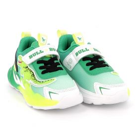 Παιδικό Αθλητικό Παπούτσι για Αγόρι Bull Boys Jurassic Rex με Φωτάκια On/Off Χρώματος Πράσινο DNAL5117B00-VE01
