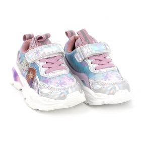 Παιδικό Αθλητικό Παπούτσι για Κορίτσι Disney Frozen με Φωτάκια Χρώματος Πολύχρωμο FZ015235