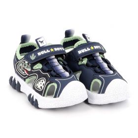 Παιδικό Κλειστό Πέδιλο για Αγόρι Bull Boys T-Rex με Φωτάκι Χρώματος Μπλε DNCL5191-BL11