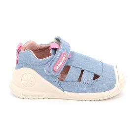 Παιδικό Κλειστό Πέδιλο για Κορίτσι Biomecanics Ανατομικό Χρώματος Μπλε 262179-A371