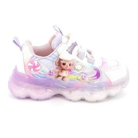 Παιδικό Αθλητικό Παπούτσι για Κορίτσι Adams Bio με φωτάκια Χρώματος Πολύχρωμο SK230-SF074