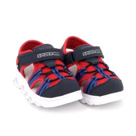 Παιδικό Κλειστό Πέδιλο για Αγόρι Marvel Spiderman με φωτάκια Χρώματος Μπλε SP014655
