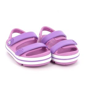 Παιδικό Πέδιλο για Κορίτσι Crocs Crocband Cruiser Sandal K Χρώματος Μωβ 209424-6WQ