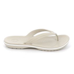 Γυναικεία Σαγιονάρα Crocs Crocband Flip Ανατομική Χρώματος Μπεζ 11033-1WY