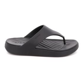 Γυναικεία Σαγιονάρα Crocs Getaway Triangle Flip Χρώματος Μαύρο 212018-001