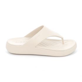 Γυναικεία Σαγιονάρα Crocs Getaway Triangle Flip Χρώματος Μπεζ 212018-2MC