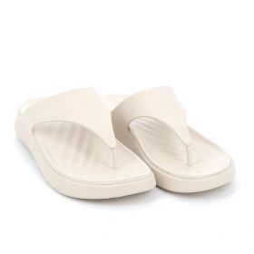Γυναικεία Σαγιονάρα Crocs Getaway Triangle Flip Χρώματος Μπεζ 212018-2MC