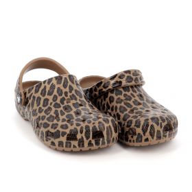 Γυναικείο Σαμπό Crocs Classic Animal Clog Ανατομικό Χρώματος Λεοπαρ 211800-2LD