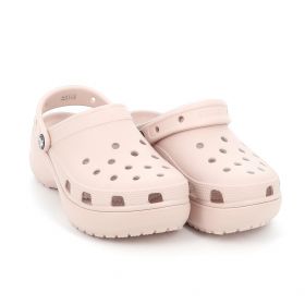 Γυναικείο Σαμπό Crocs Classic Platform Clog W Ανατομικό Χρώματος Ροζ 206750-6UR