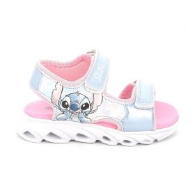 Παιδικό Πέδιλο για Κορίτσι Disney Stitch με Φωτάκια Χρώματος Ροζ LS002225