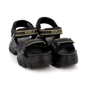 Παιδικό Πέδιλο για Κορίτσι Replay Χρώματος Μαύρο GBP14.000.C0005T.0006