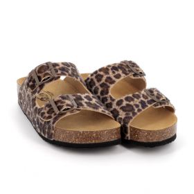 Γυναικεία Comfort Παντόφλα Plakton Χρώματος Λεοπαρ 340010-05