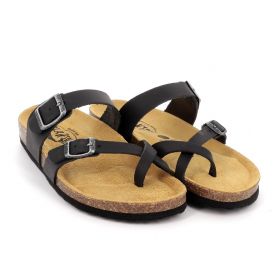 Γυναικεία Comfort Παντόφλα Plakton Χρώματος Μαύρο 181032.B